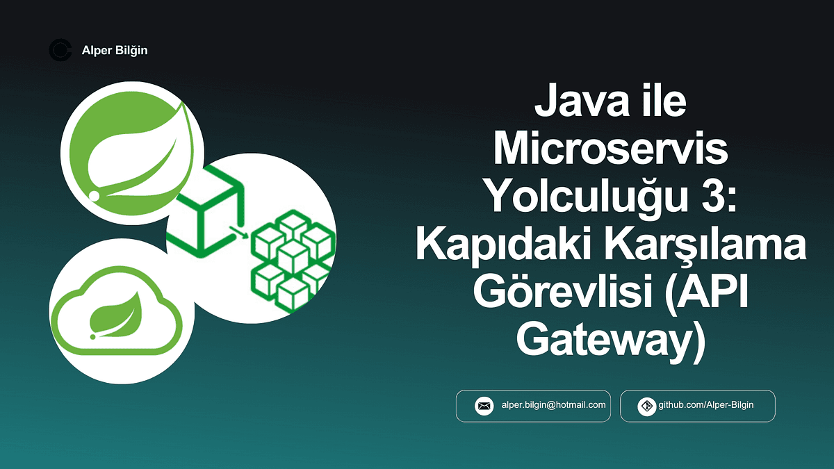 Java ile Microservis Yolculuğu — 3: Kapıdaki Karşılama Görevlisi (API Gateway)